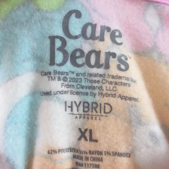 CARE BEARS Hybrid Apparel Multicolor Sweatshirt Women's Size XL TikTok Viral - Picture 4 of 7